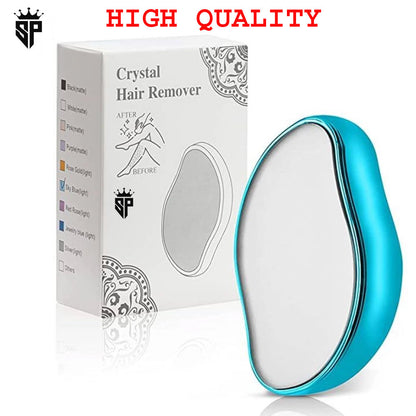 Portable Magic Hair Remover for Arms Legs Back , Crystal Hair Eraser