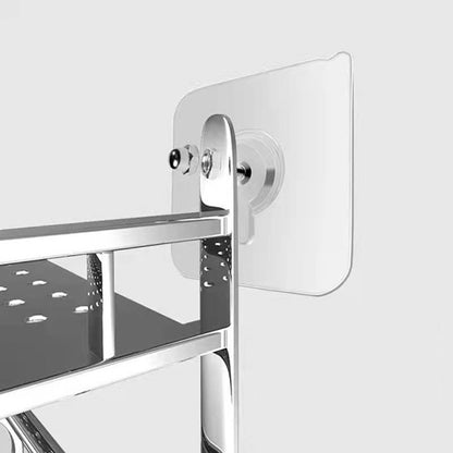 Wall Corner Rack + 2 Self Adhesive Screws