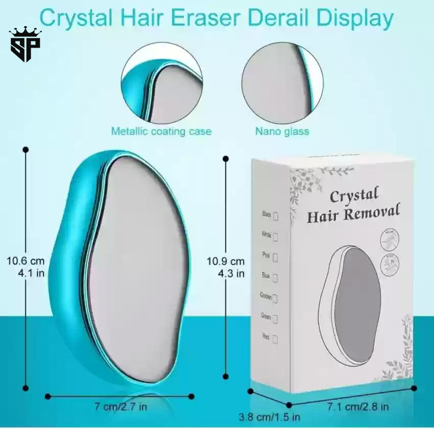 Portable Magic Hair Remover for Arms Legs Back , Crystal Hair Eraser