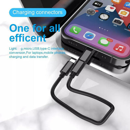 New Data Cable Storage Box 60W Fast Charging Multifunctional Mobile Phone Holder Storage Box