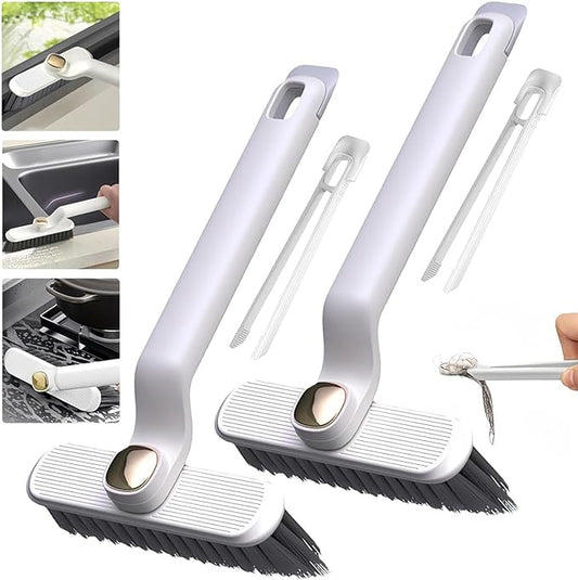 Multi-Function Rotating Crevice Cleaning Brush, 360° Deep