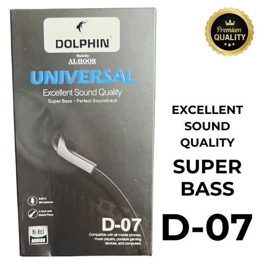 Dolphin D-07 Handsfree | Super Bass and Sound Quality