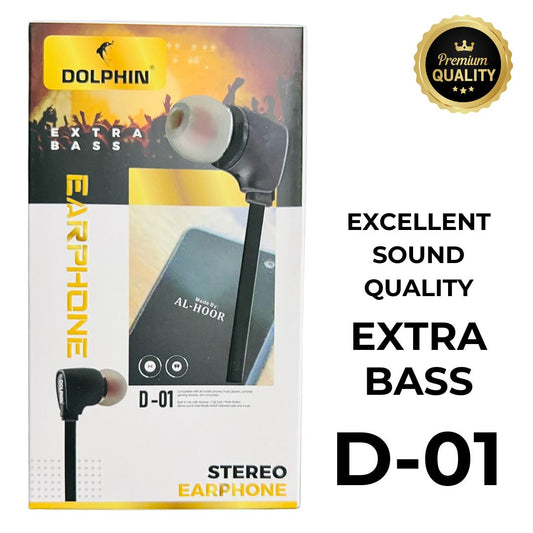 D-01 Handsfree | Super Bass | Elegant Design