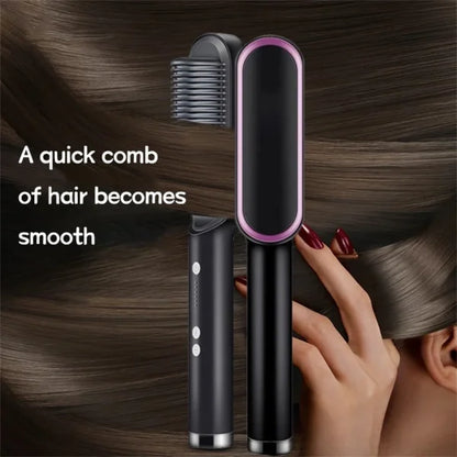 Hair Straightener Brush & Styler | 909