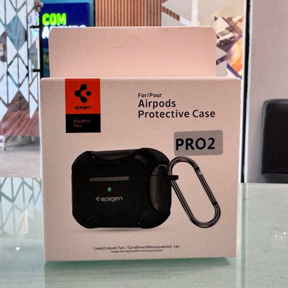 Airpods Protective Case | Pro 2/Pro/Airpods 3 Full Protective Case with Metal Hook