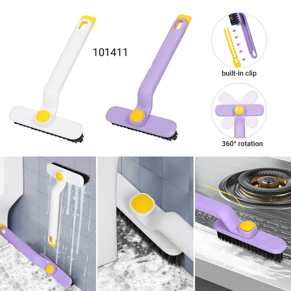 Multi-Function Rotating Crevice Cleaning Brush, 360° Deep