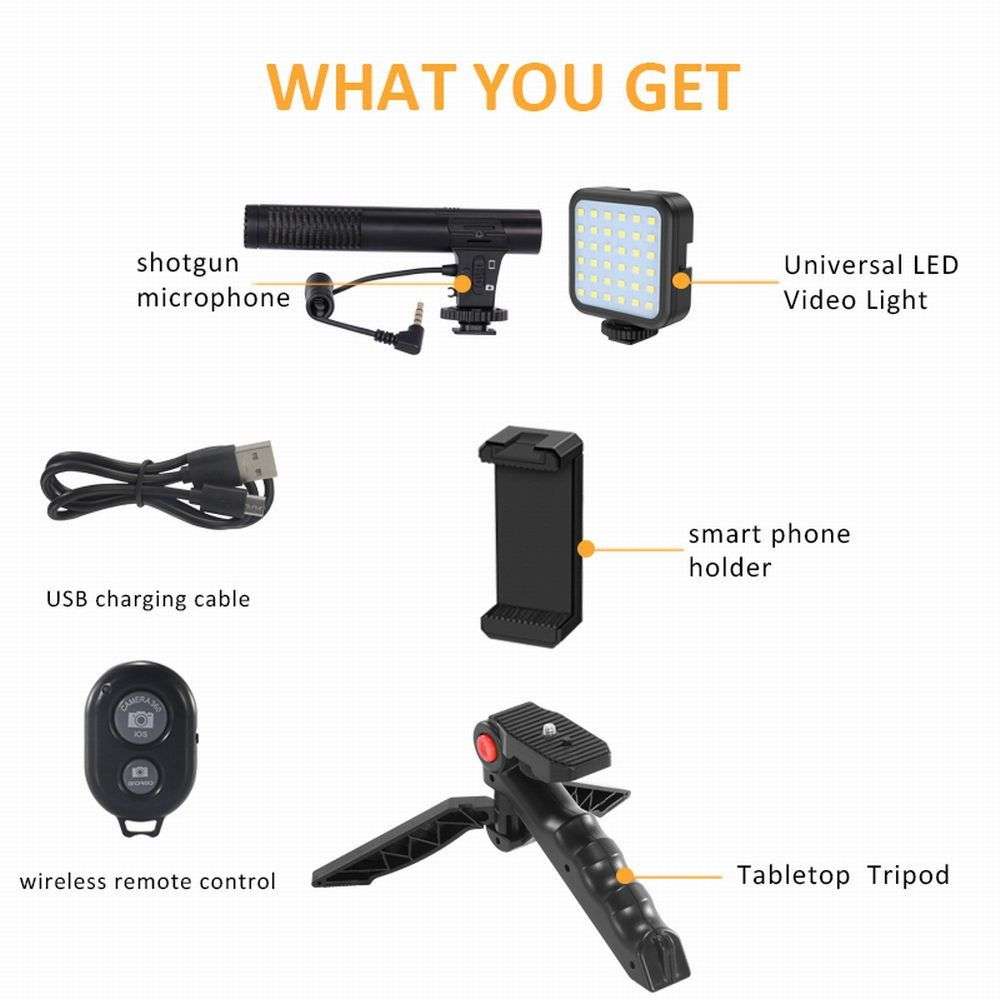 Video Vlog Making Kit With Remote Control | Good Quality