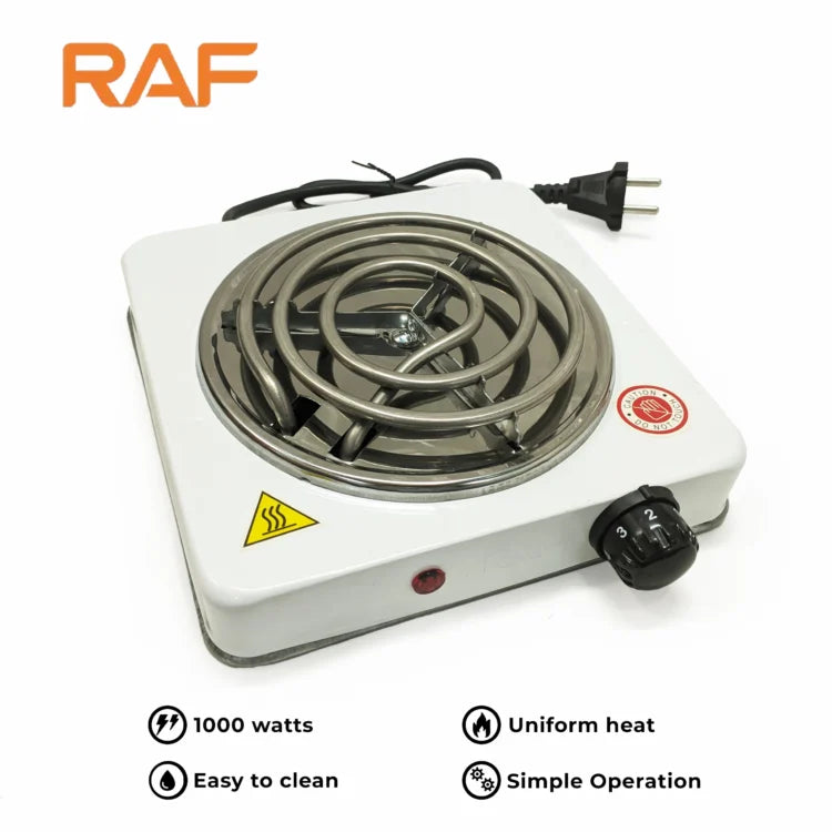 Raf Electric Stove | 1000W Electric Hot Plate Cooker