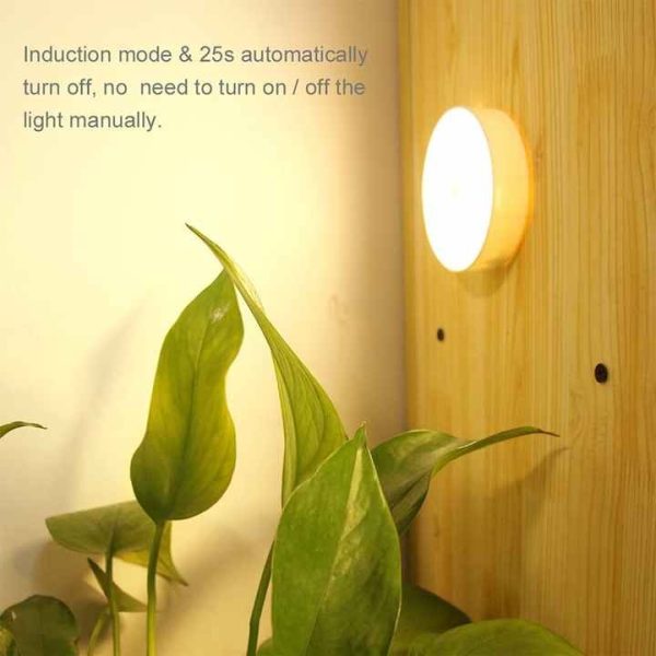 Intelligent Motion Sensor LED Light - USB Rechargeable & Adjustable