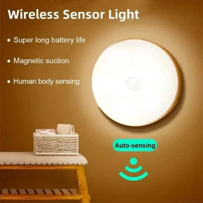 Intelligent Motion Sensor LED Light - USB Rechargeable & Adjustable