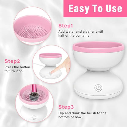 Electric Makeup Brush Cleaner Machine - Automatic