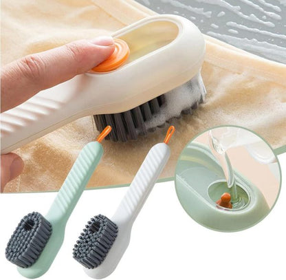 Shoe Brush with Liquid Dispensing – Multi-Purpose Cleaning Tool