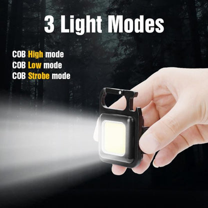 Portable Keychain Light | 500 Lumens Mini COB LED